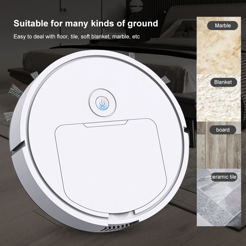 Smart Dust Sweeping Robot USB Charging Wireless Sweeping Suction Floor Machine Appliances for Home Vacuum Cleaner Robot