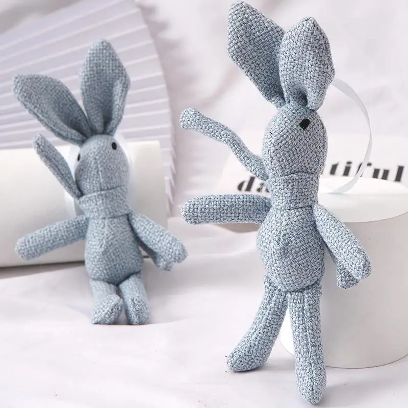 

Creative Wishing Rabbit Toy Long Legged Rabbit Pendant Rabbit Keychain With Souvenir Doll Birthday Gift