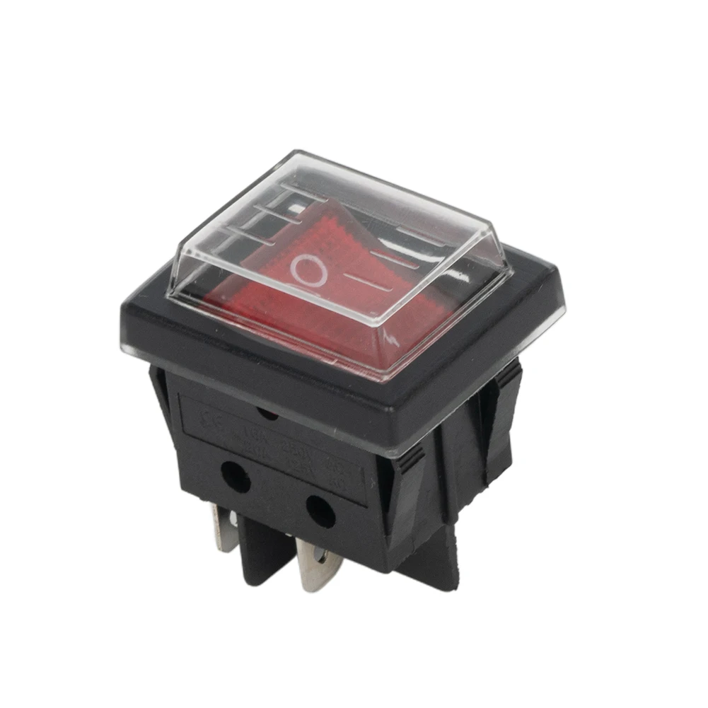 Кулисный переключатель машины с двойной картой 16A 250VAC/20A 125VAC 2-позиционный