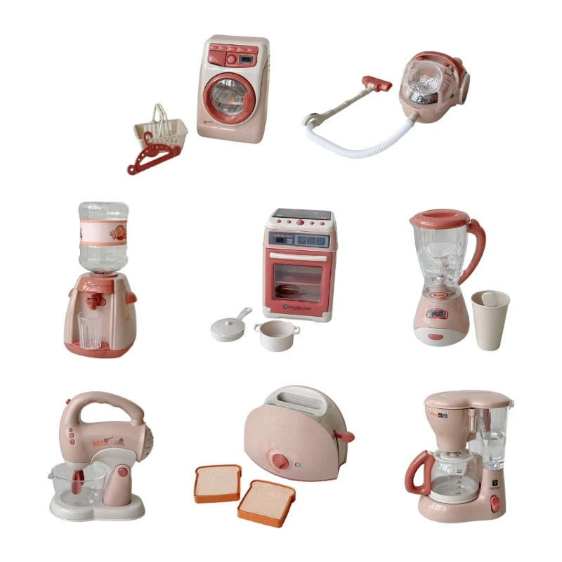 

Electric Kitchen Appliance Coffee Maker Pretend Playhouse Toy Child Roleplay Toy