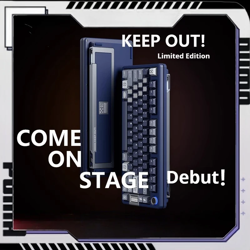 Keyverse Infi 75-клавишная механическая клавиатура с трехрежимным световым эффектом RGB