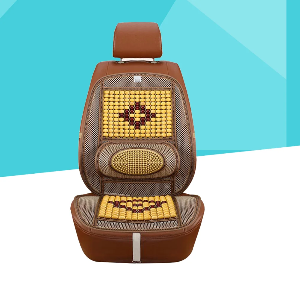 

Comfort Seat Cushion Wood Bead Car Seat Cover All Seasons Summer Car Cushion Bamboo Summer Car Seat Cover