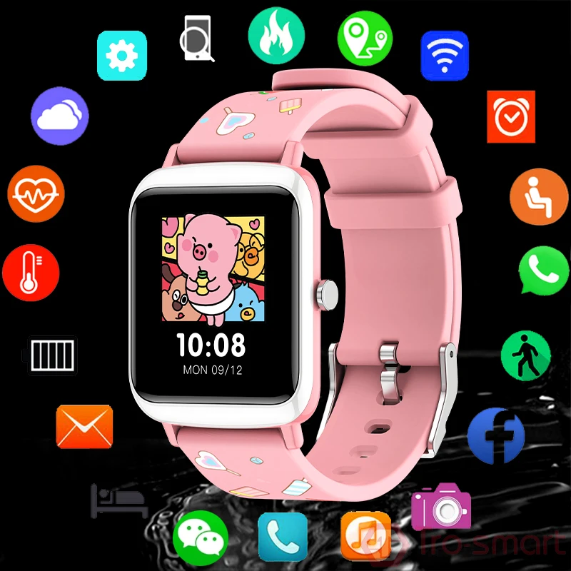 

P50 Children Smart Watch Kids Smartwatch For Girls Boys Electronic Smart Clock Child Sport Smart-watch For Aged 3-18 Year