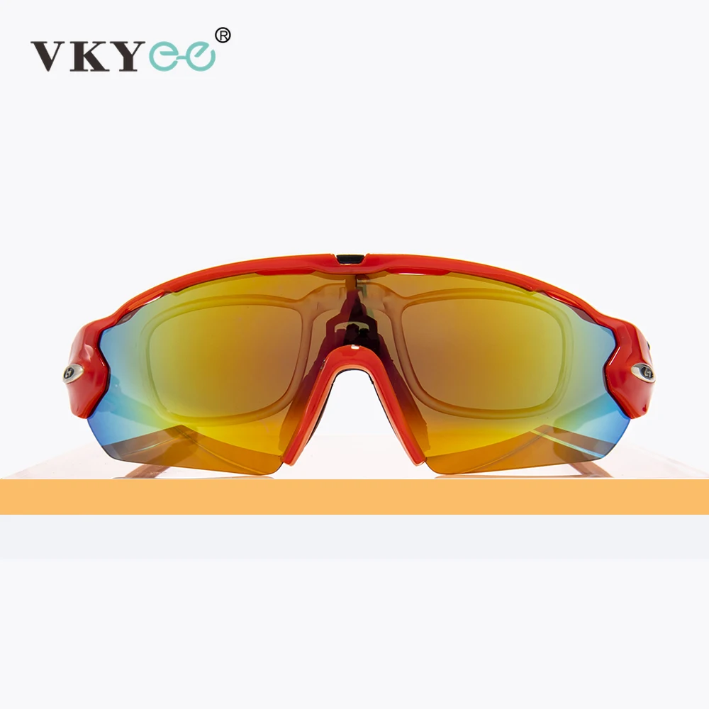 

[VKYEE] Unisex Polarized Cycling Sunglasses With Myopia Outdoor Sports Eyewears Mountain Bike Hiking Running UV400