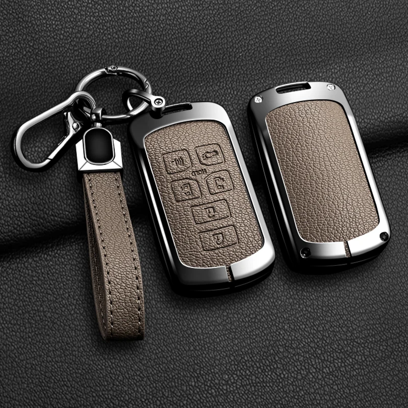 

Zinc Alloy 6 Button Car Key Case Cover Shell Holder Fob For Toyota Sienna Se Tacom 2015 2016 2017 2018 2019 2020 Accessorie