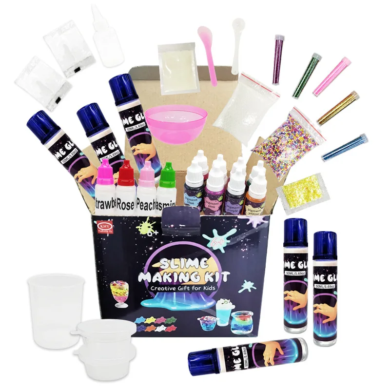 Набор кристальной грязи без Буры Детская сетка сделай сам пластиковая грязь с