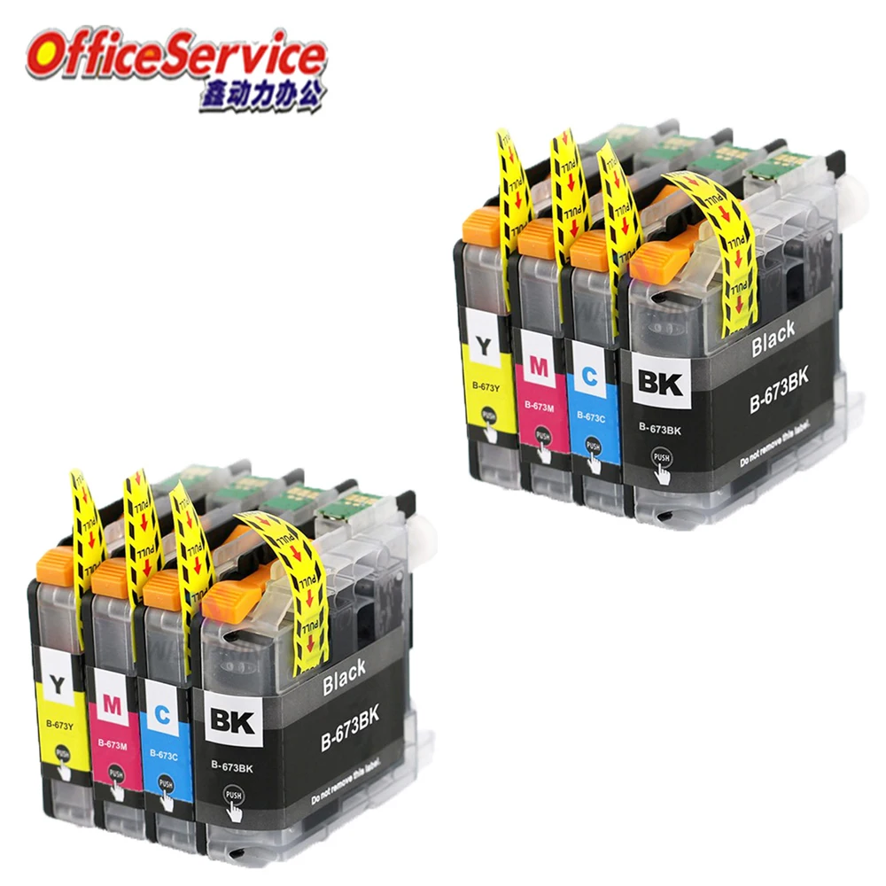 

Картридж с чернилами LC673, совместимый с Brother, подходит для струйного принтера MFC-J2720 MFC-J2320