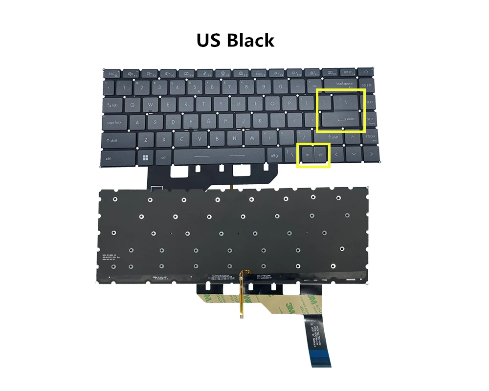 Новый оригинальный ноутбук/ноутбук US/JP клавиатура для MSI Prestige 14 15 A10SC-219CN Mpdern15 A10RB Φ