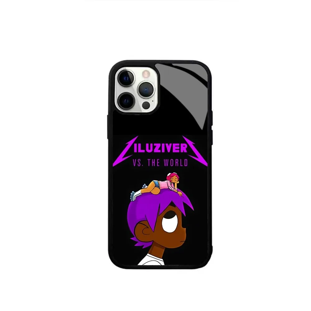 Чехол для телефона Rapper Lil Uzi Vert IPhone 16 15 14 13 Pro Max 11 12 Mini Alex зеркальный чехол