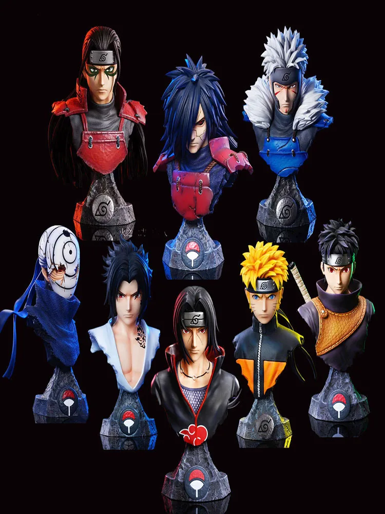 Wholesale Japanese Anime Statue Collectible Figurines Model Toys 16Cm/6.3in  Naruot Sasuke Madara Obito Bust Action Figure From m.alibaba.com