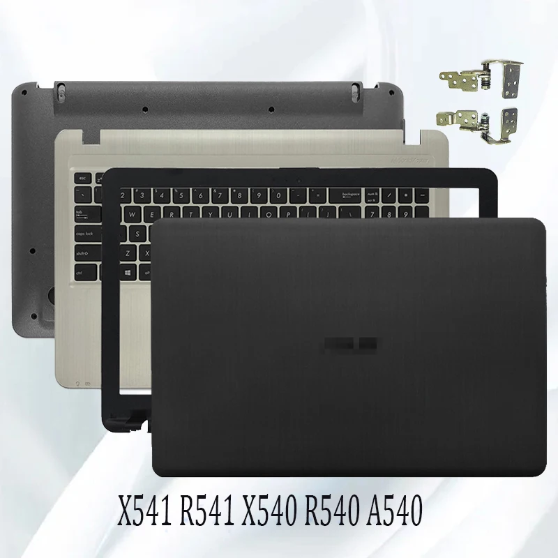 NEW Laptop LCD Back Cover/Front Bezel/Palmrest/Bottom Case/Hinges For ASUS  X540 R540 A540 VM592 VM520U Housing Cover