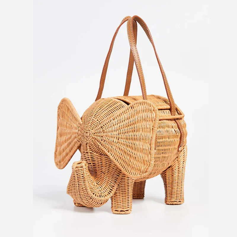

women's new rattan bag elephant bag handbags for women 2022 luxury handbags women bags designer
