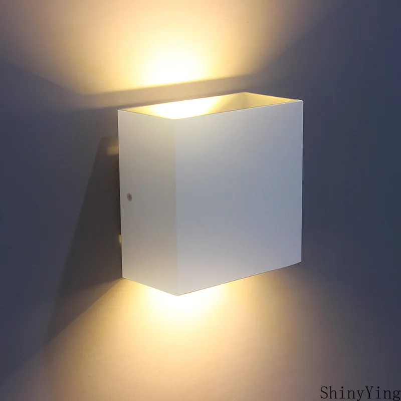 

12W Outdoor Wall Light Lamp Waterproof Outdoor Garden Home Living Room Bedroom Lighting IP65 LED Porch Aluminium Sconce 100mm