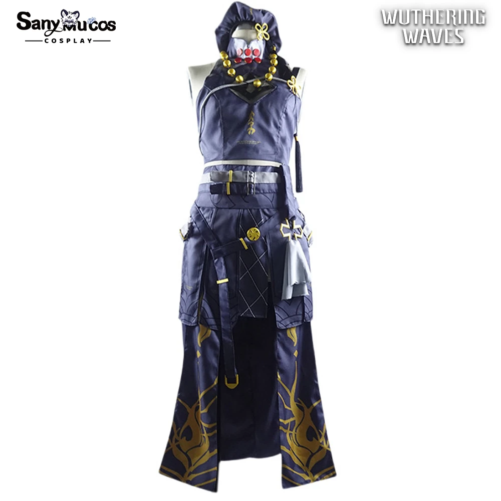 В НАЛИЧИИ SanyMuCos Sanhua Cospaly Wuthering WavesSanhua платье наряд Comic-con подарки на день рождения и
