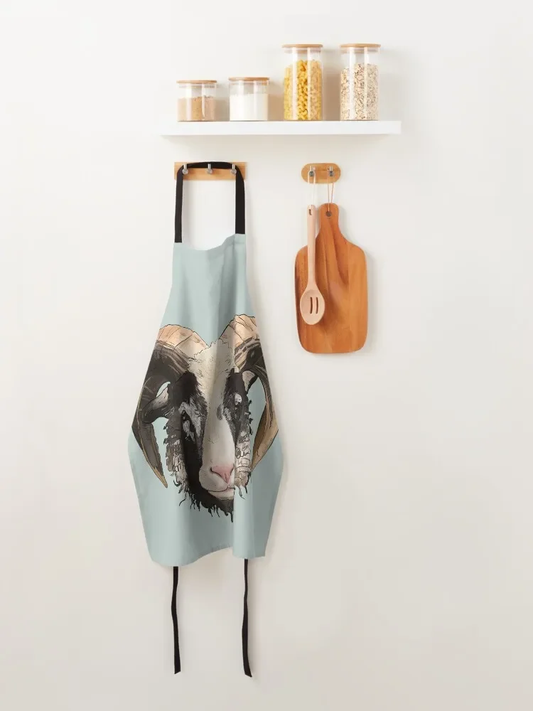 Фартук для старых норвежских овец Gammelnorsk Sau Женский кухонный предмет домашняя