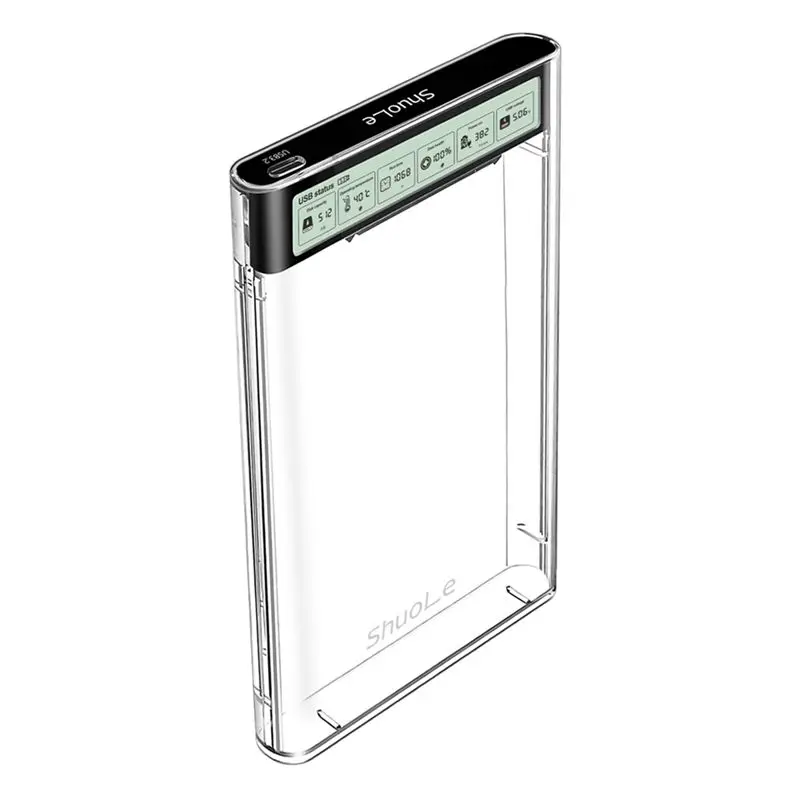 Фото Корпус для жесткого диска 3X Shuole 2,5 дюйма, SATA-USB3.2, для SSD/HDD, 5 Гбит/с, Type-C №2