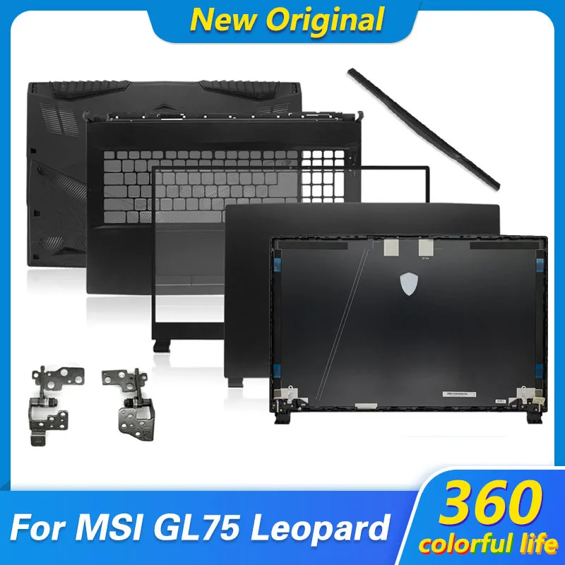 

Новый чехол для ноутбука MSI GL75, Леопардовый, Женский чехол, задняя крышка ЖК-экрана/Передняя панель/петли/Упор для рук/Нижняя крышка/петля