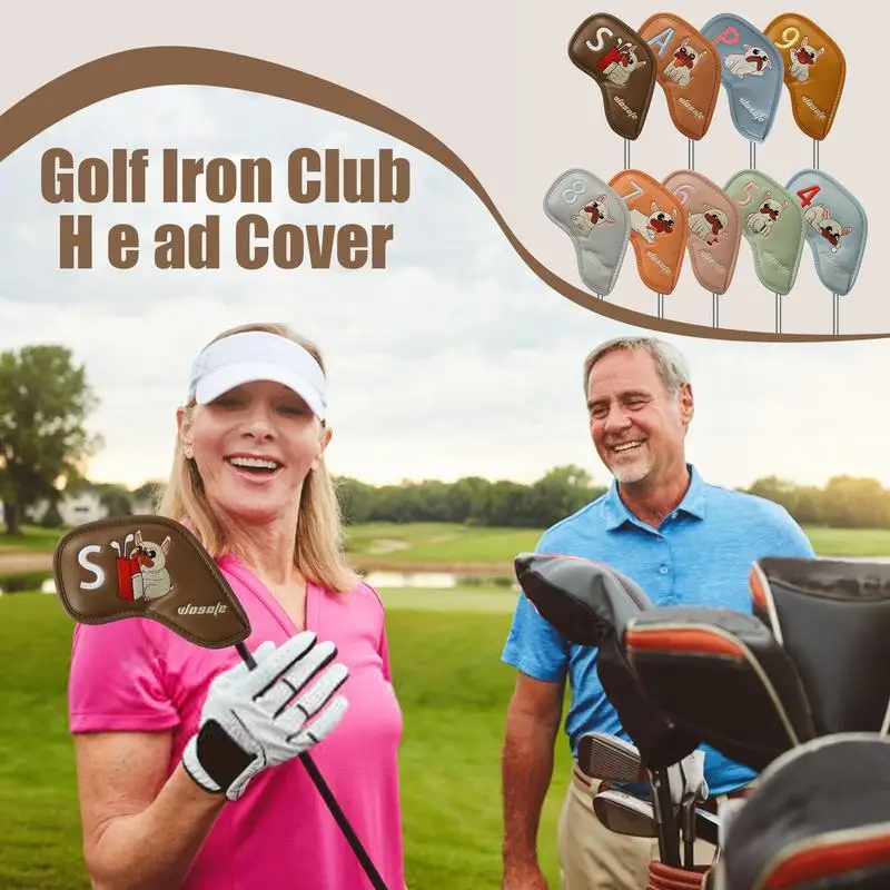 Чехол для клюшки гольфа водонепроницаемый защитный чехол с мультяшными