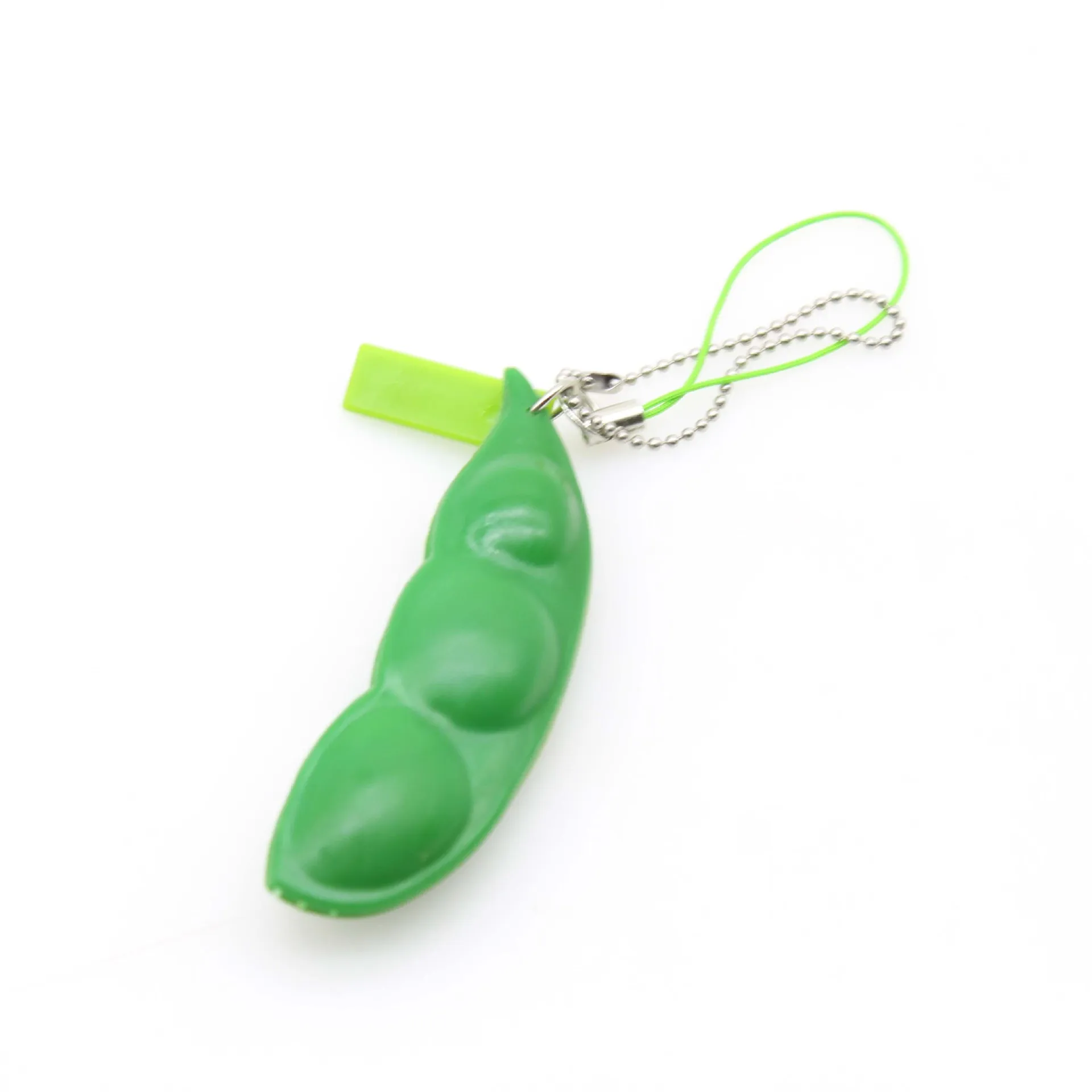Брелок edamame Edamame брелок для ключей милый в виде арахисового гороха антистрессовый