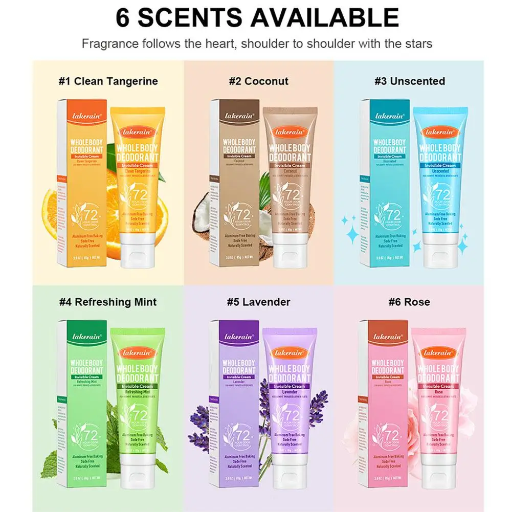 Женский дезодорант для всего тела 72-часовой контроль запаха Запах на весь день
