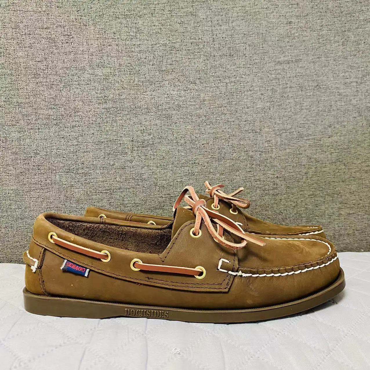 

Men Genuine Leather Driving Shoes,Slip On Docksides Classic Boat Shoe,Brand Design Flats Loafers For Men Women 2023B02