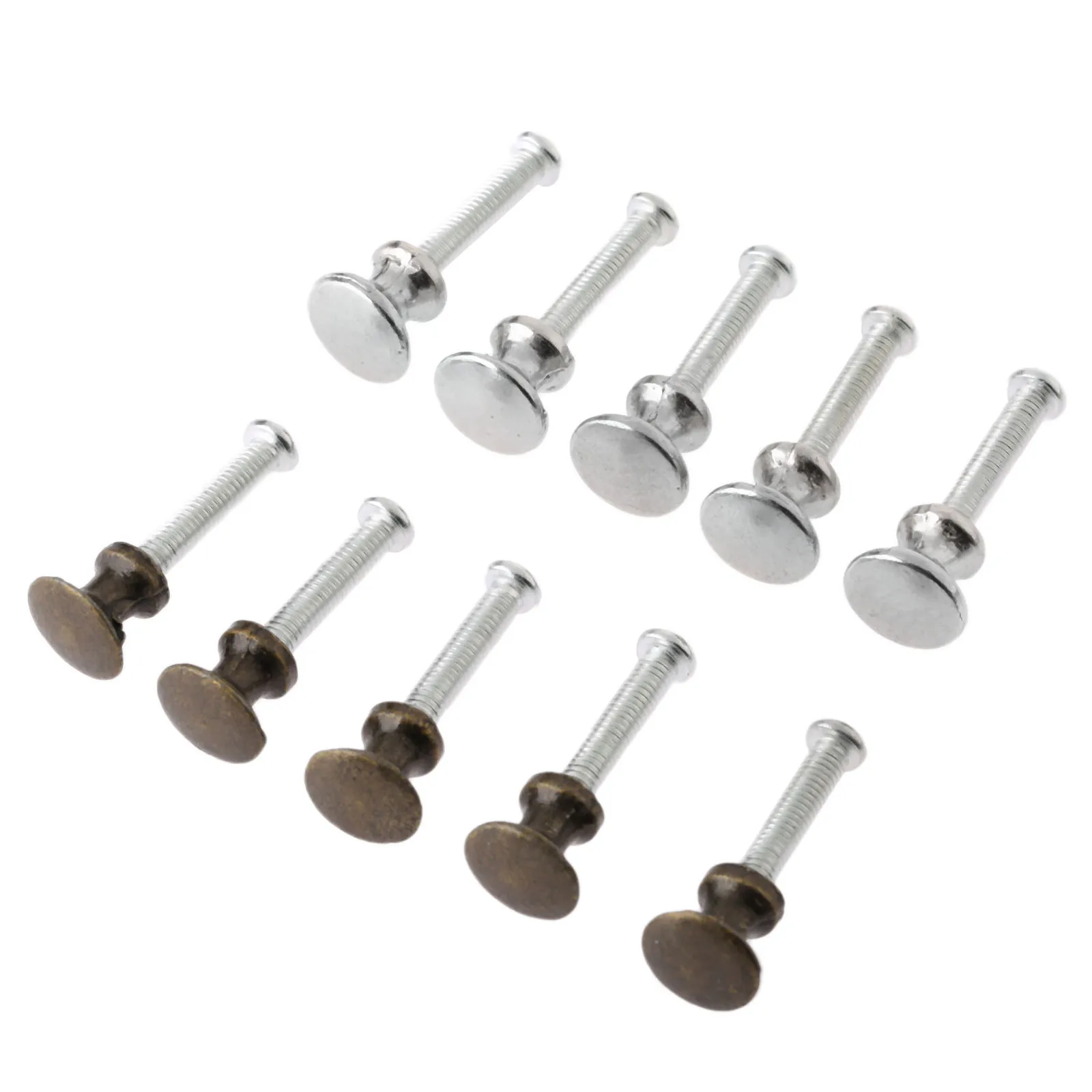 

DRELD 5Pcs Antique Furniture Handle Mini Jewelry Box Knobs and Pulls Drawer Cupboard Cabinet Pull Handles Furniture Fitting 12mm
