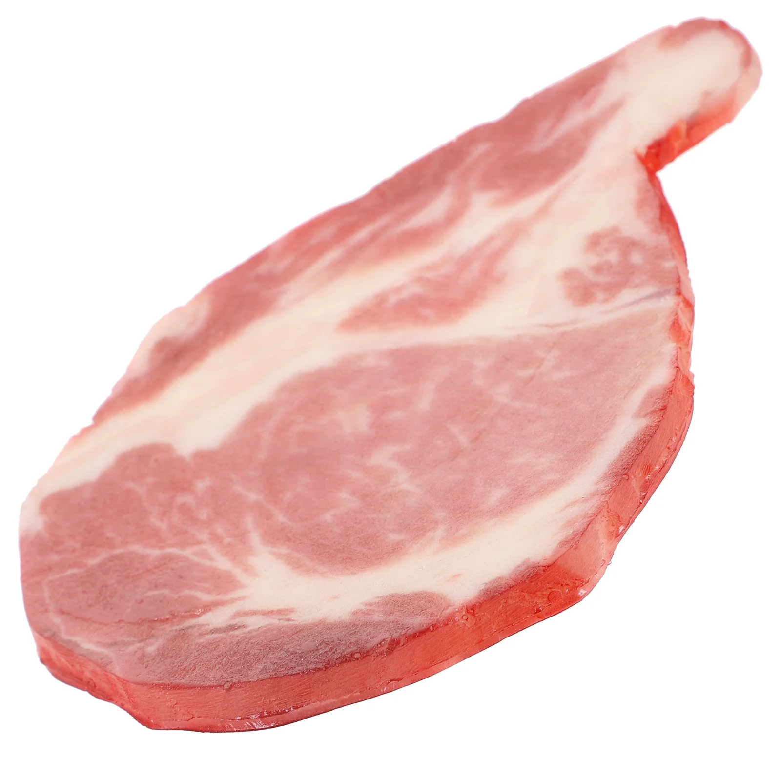 

Simulation Beef Slices Kitchen Food Ornament Artificial Meat Prop Decor Fake Pvc Kids Plaything Decorative Toys