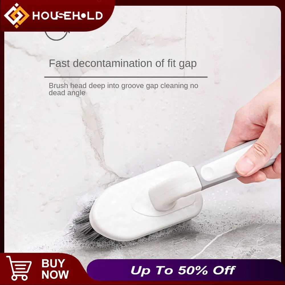 

Plastic Toilet Hanging Gap Brush Fit The Gap Floor Seam Brush Deep Decontamination Bathroom Wash Wall Stove Brush 1pcs