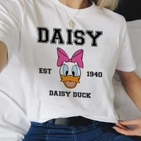 disney est 1940 daisy duck women tshirts top brand america street summer 2022 short sleeve hipster 90s harajuku wholesale tshirt