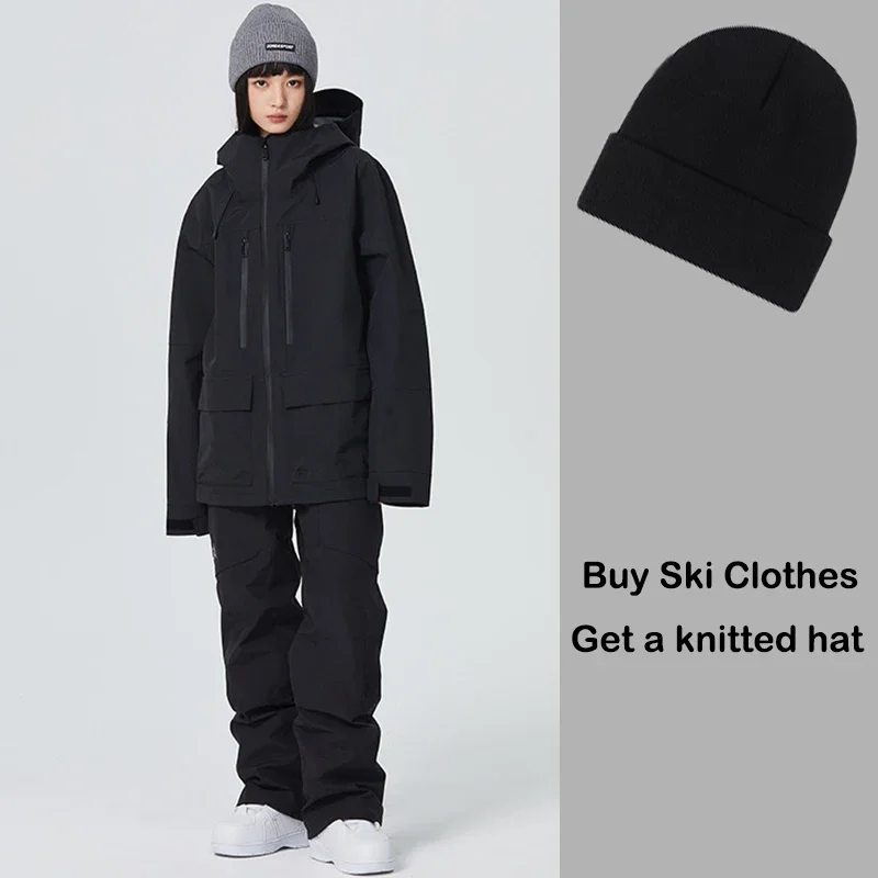 Зимняя одежда для сноуборда спортивный костюм новинка 2025 ветрозащитная Женская