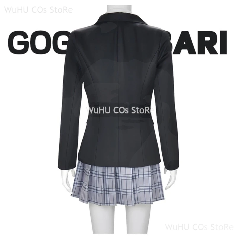 Kill Bill Gogo Yubari Cos Japanese School Girl Cosplay Wig Halloween Costumes Movie JK Uniform For Women Costume