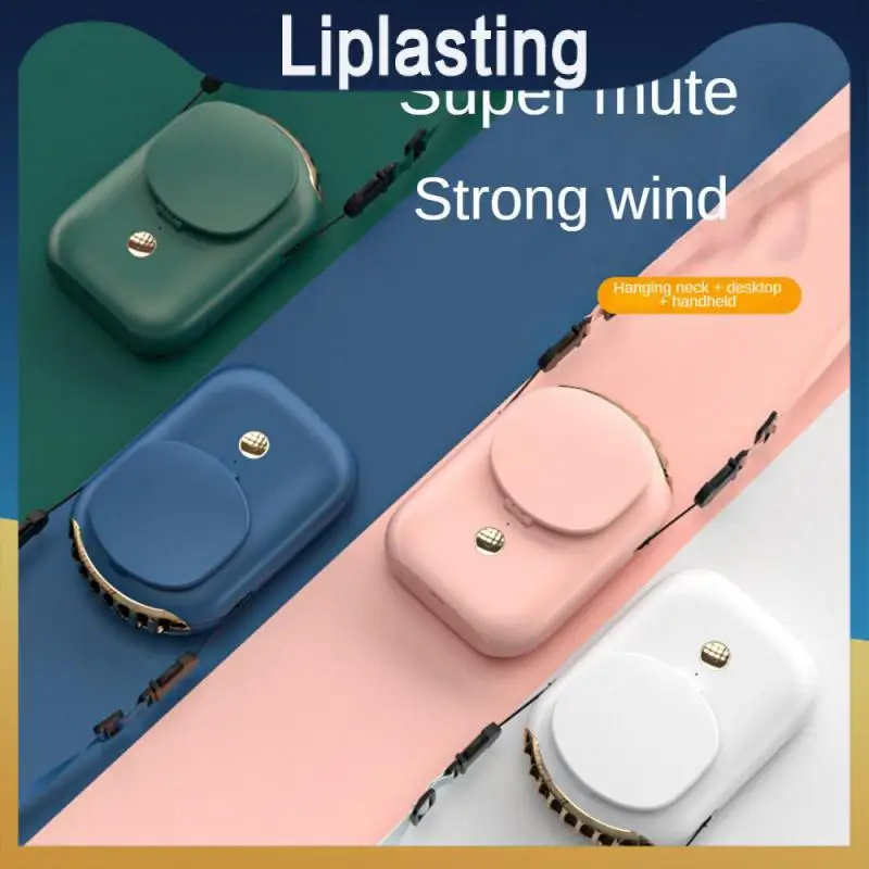 

Air Cooler Long Endurance Mute Noise Reduction Hanging Neck Fan Portable Portable Small Fan Electric Desktop Fans Bladeless