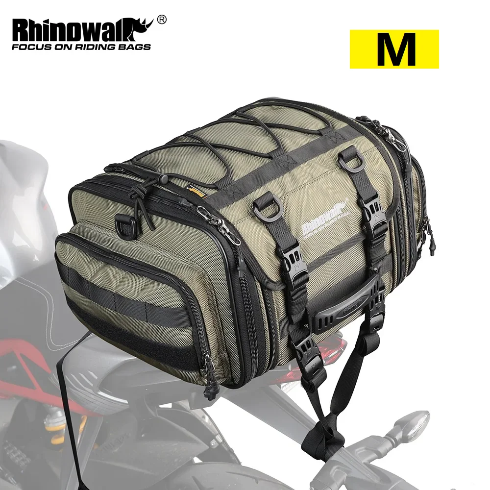 Мотоциклетная сумка Rhinowalk 19-26 л водонепроницаемая мотоциклетная дорожная