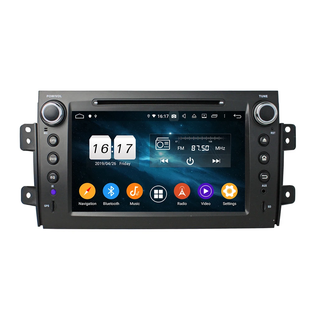 

8" 2 Din 8 Core Android 9.0 Car Radio For SUZUKI SX4 2006-2012 DVD Player 4+32GB 4+64GB Multimedia Audio Stereo 1024*600 DSP