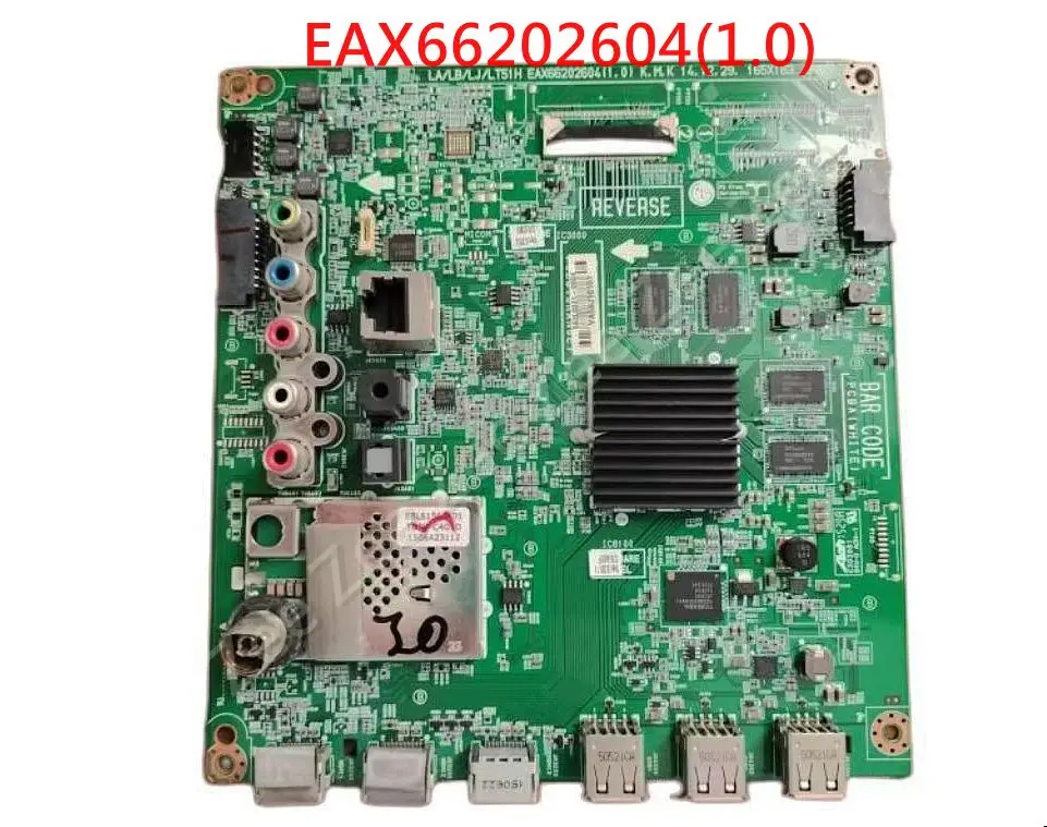 

Good working for 55LF6310-CB original main board EAX66202604(1.0) matching screen LC550EUE(FH)(M2)（100% test before shipment)