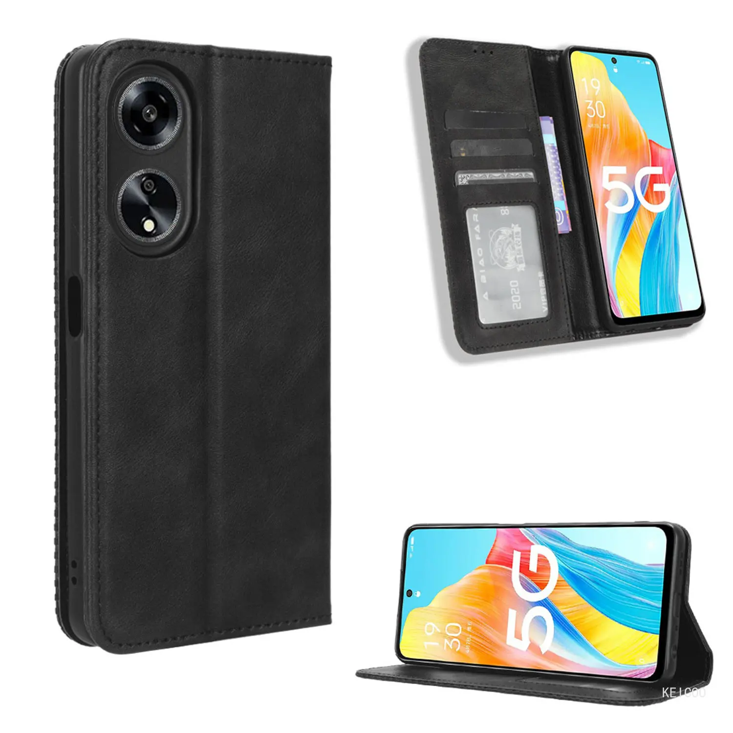 

Магнитный кожаный чехол для Oppo A1 A 1 Realme GT Neo5 SE GTNeo5SE RMX3700