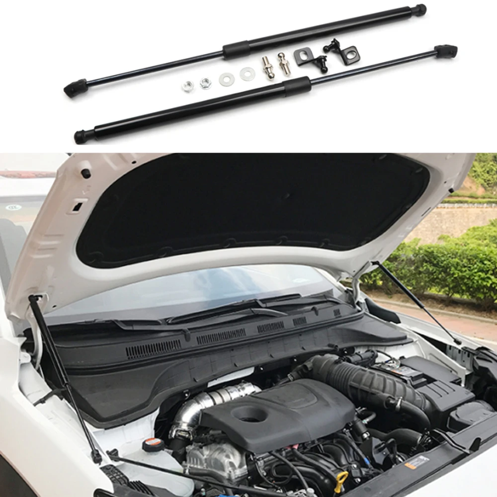 

Подходит для Hyundai Kona 2017-2022 (не для KONA electric) Передние стойки капота двигателя Амортизаторы капота Амортизаторы Поддержка подъема