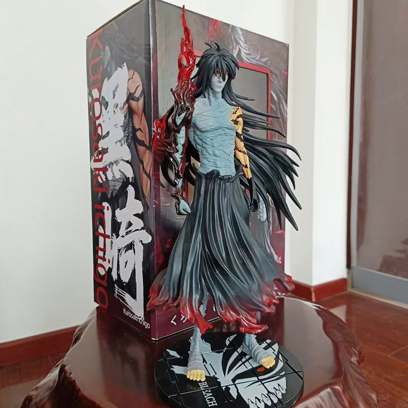 

Anime Bleach Ichigo Kurosaki Figure Final Getsuga Tenshou Action Figure PVC Collection Statue Model Figurine Toys Gifts