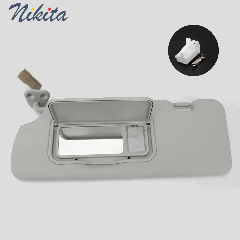 Серый солнцезащитный козырек со стороны водителя и пассажира, левая сторона и правая сторона автомобиля, козырек от солнца для Great Wall Haval H6 M6