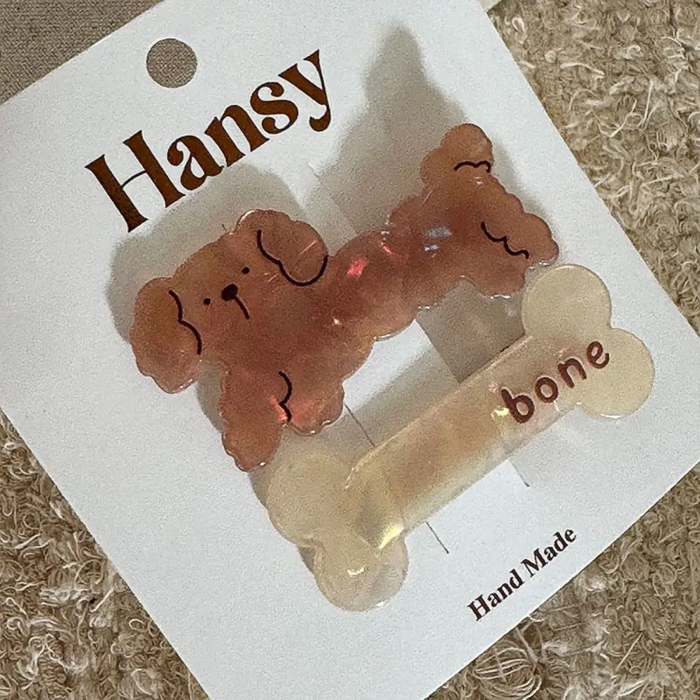 2 шт./набор заколки для волос в виде животных