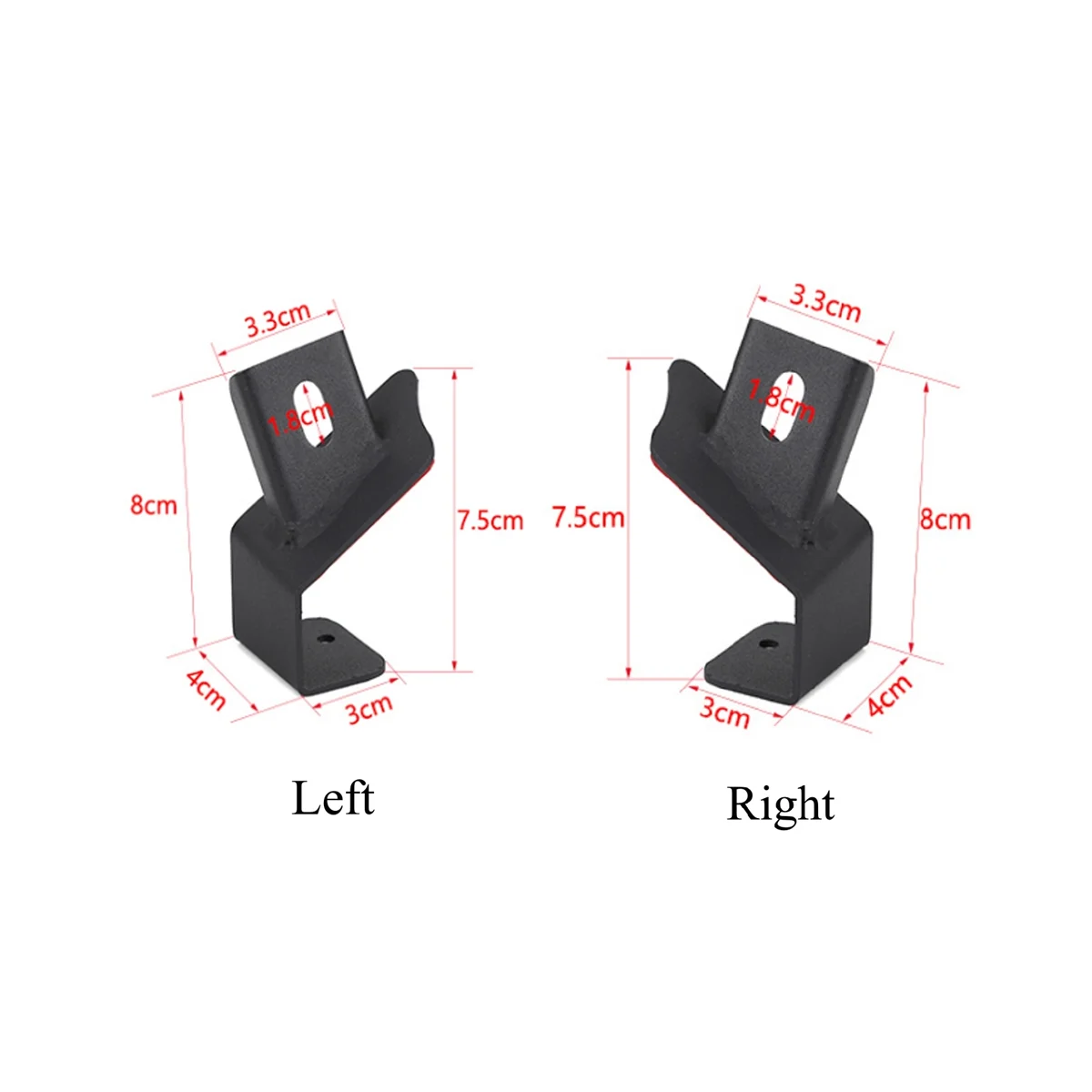 

Car Front Cowl Spotlight a Pillar Work Light Mounting Bracket Holder for Suzuki Jimny JB64 JB74 2019-2022 Accessories