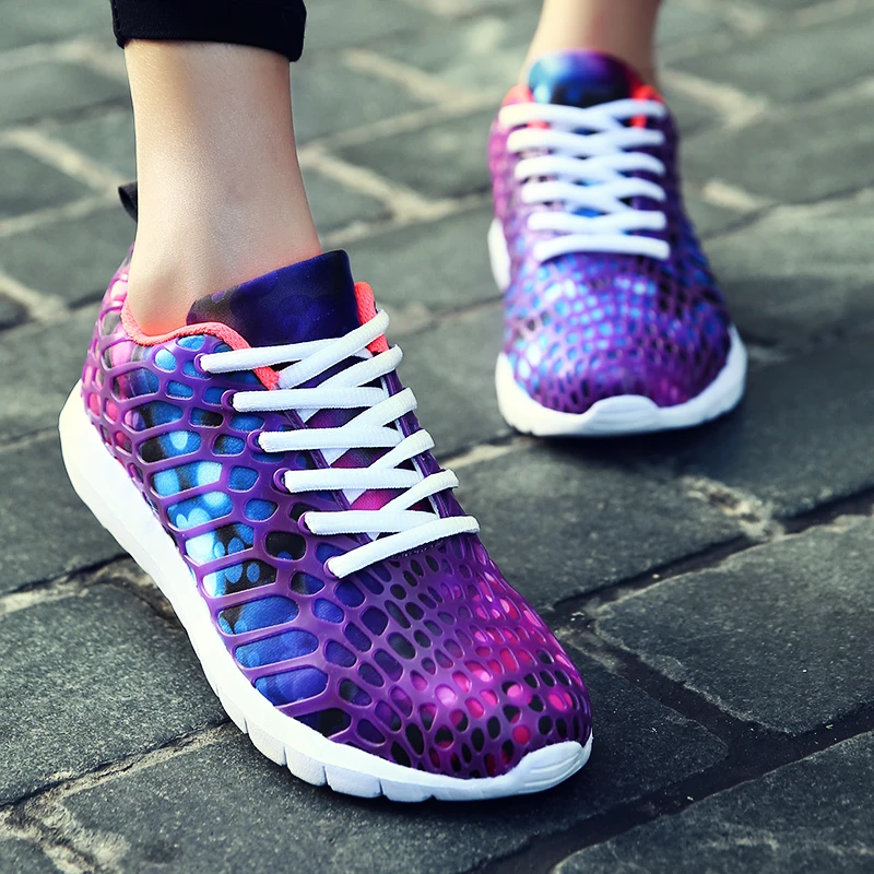 Men Outdoor Sneakers Women Breathable Running Shoes Mesh Sports Shoes Sneakers Unisex Trainers Walking Size 46