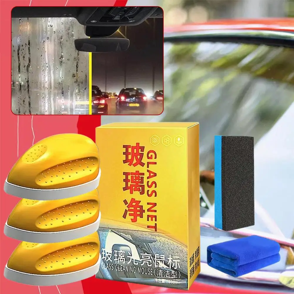 Щетка для чистки автомобильного стекла очиститель масляной пленки лобового