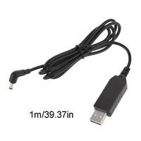 the newuniversal 90 degree usb 5v to 12v 4 0x1 7mm power supply cable for tmall smart bluetooth speaker echo dot 3rd router led