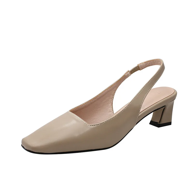 Новая модная женская черная обувь на блочном каблуке 3 см с ремешком щиколотке 38 39