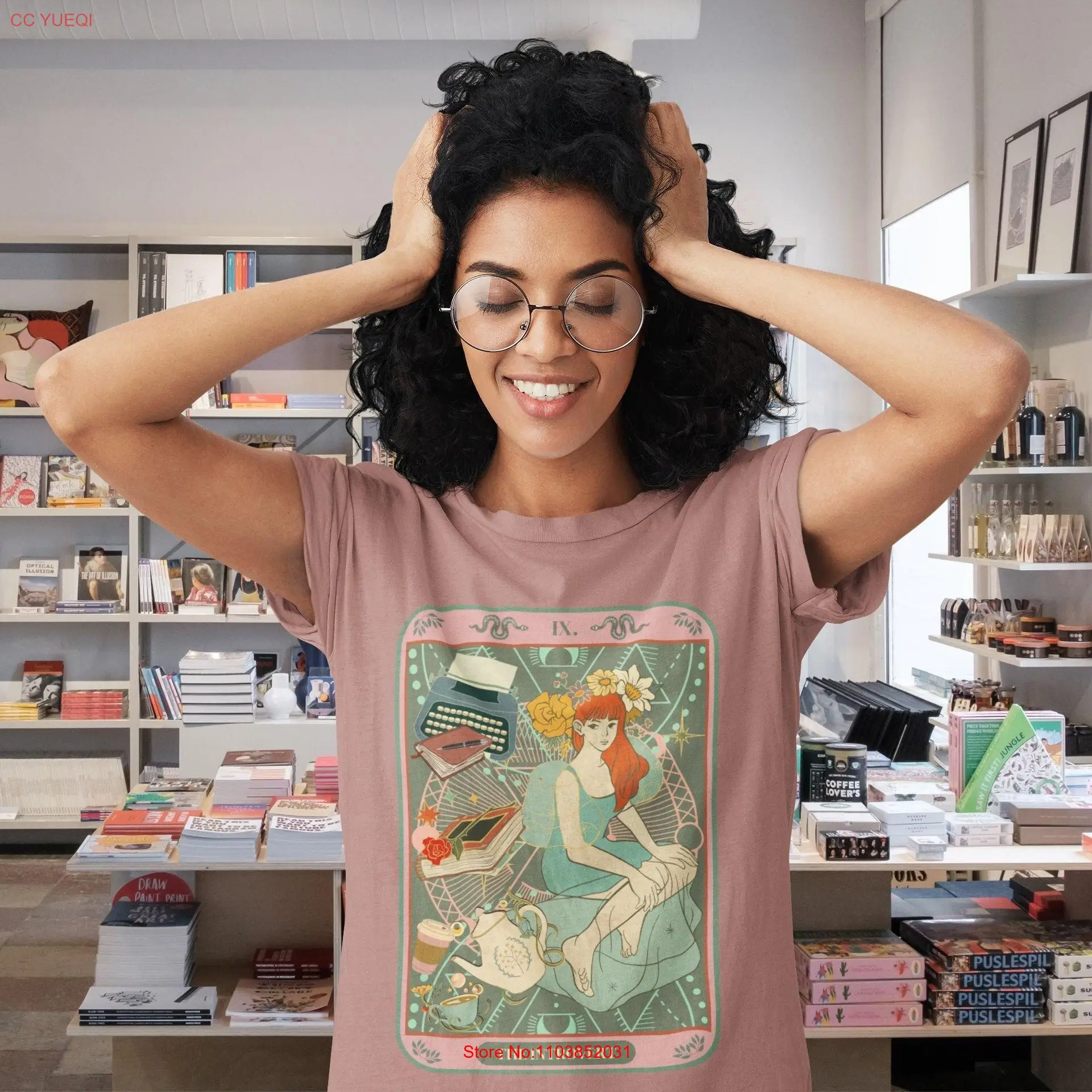 Интроверт Карты Таро Футболка Интровертированная Забавная Ведьминская Читалка