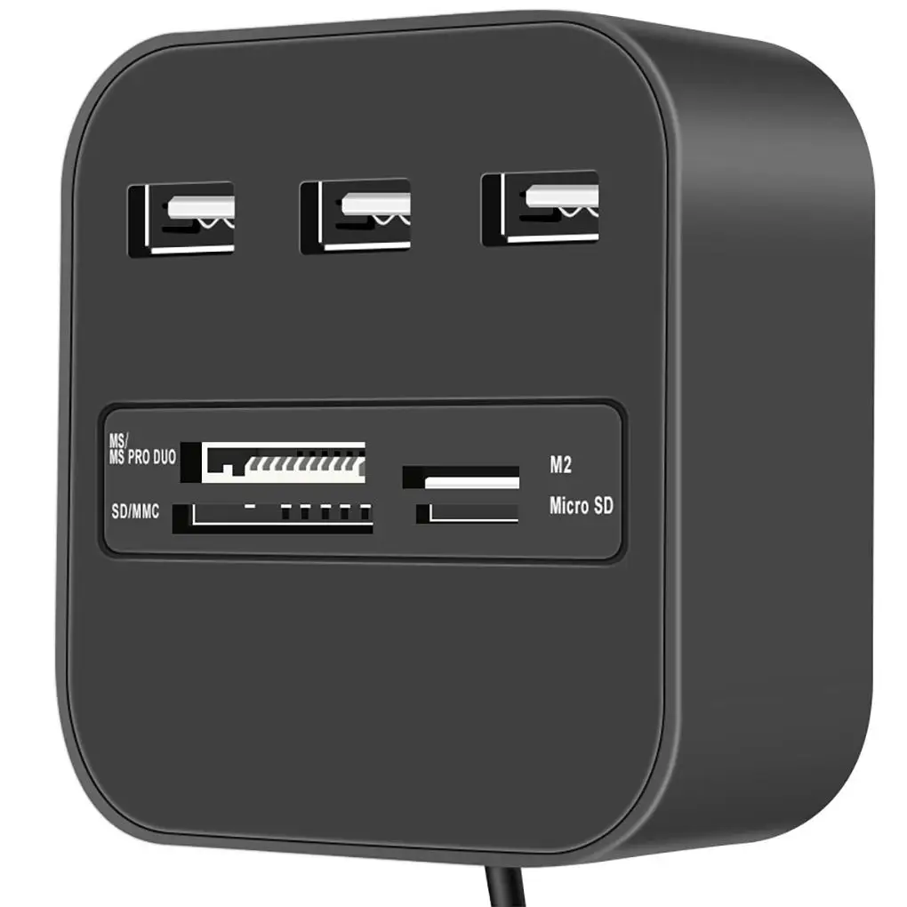 

USB Hub Small Appearance Card Reader Computer Fittings Cable Splitter