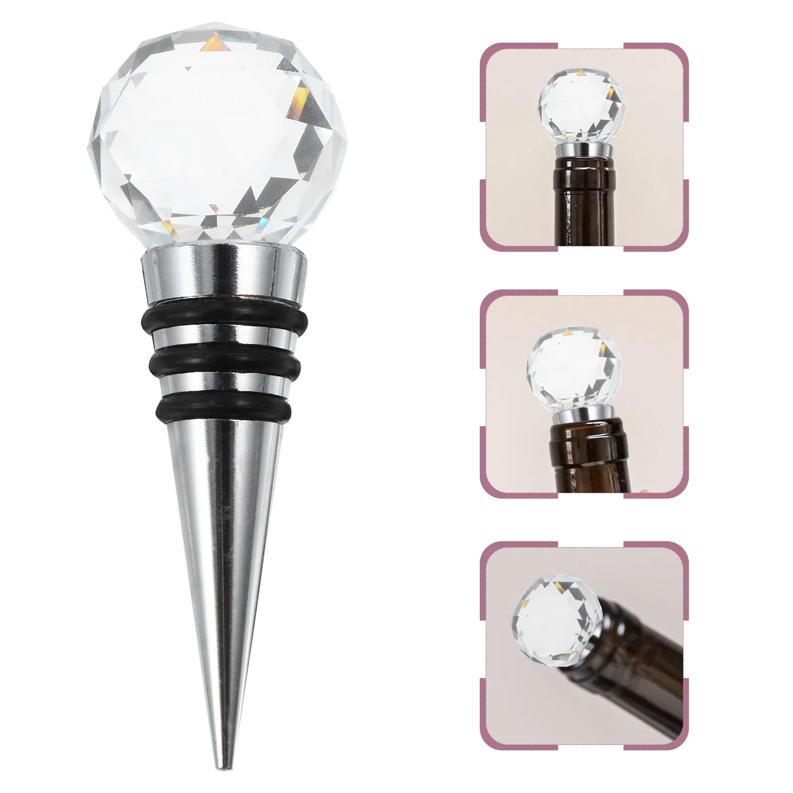 2 шт. пробка вакуумный упаковщик уплотнительная для бутылок алмазный креативный