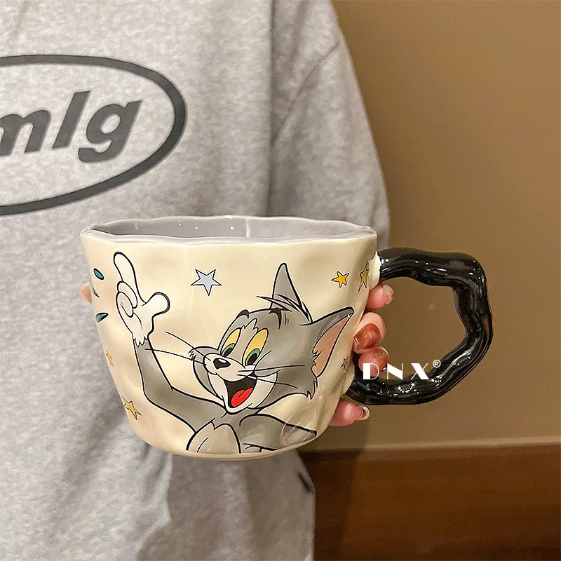 Том и Джерри Тодели Galore милый мультфильм 530 мл керамическая кофейная чашка
