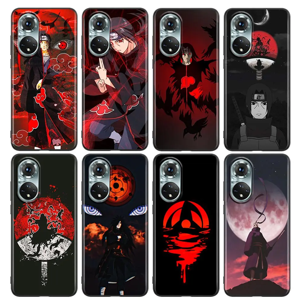 

Cute Itachi Uchiha Naruto Phone Case for Honor 8X 9X Play 9A 20 21i 30i 50 60 X8 Nova 8i 9 SE Y60 Magic4 Pro Lite TPU Case